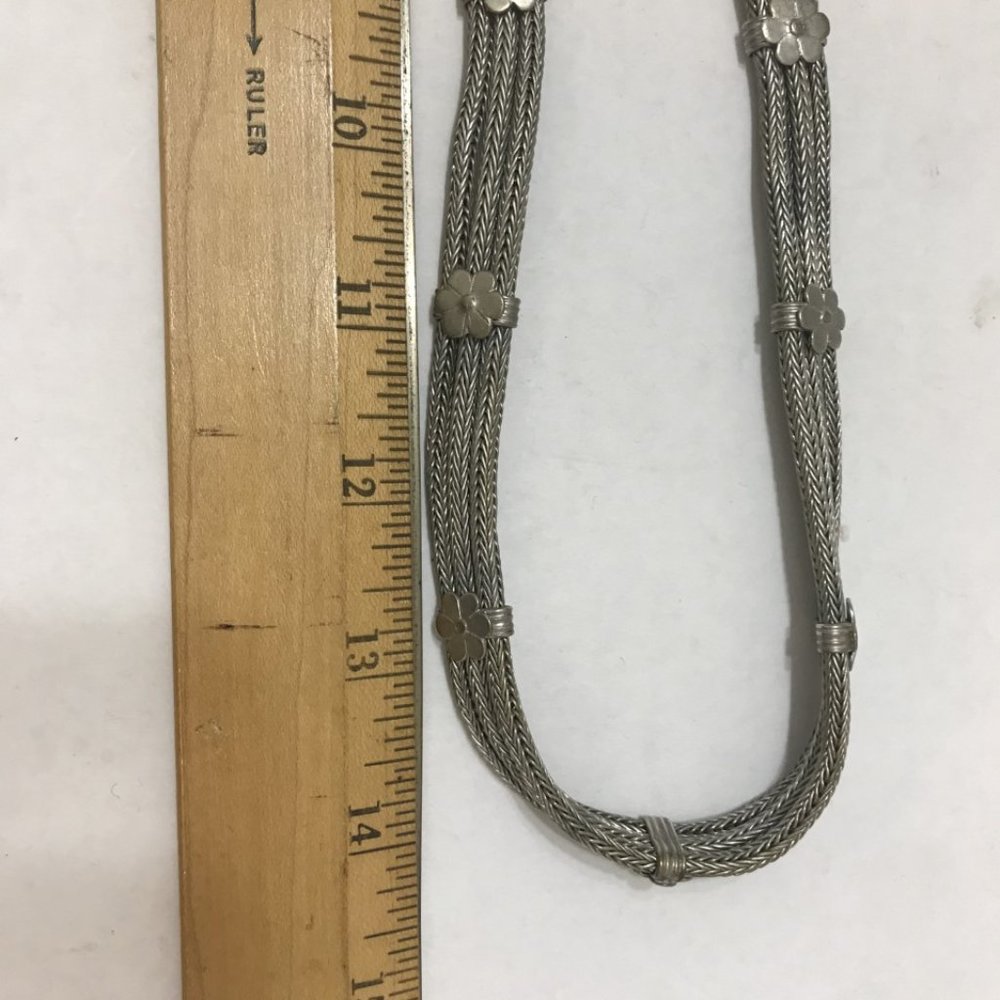 Silver Detailed Necklace - Picture 5 of 8